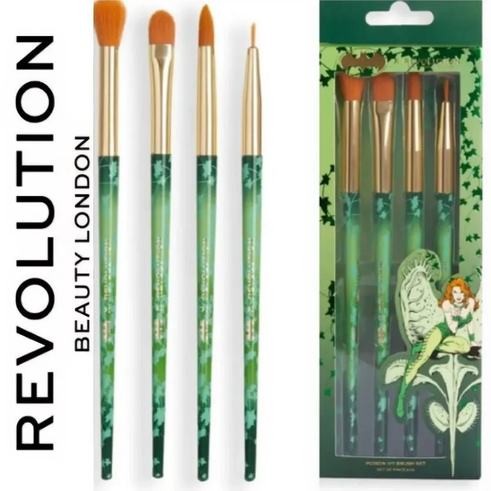 Revolution Beauty X DC Comics Poison Ivy Brush Set